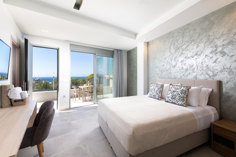Bedroom 4, Heliades Residence, Crete