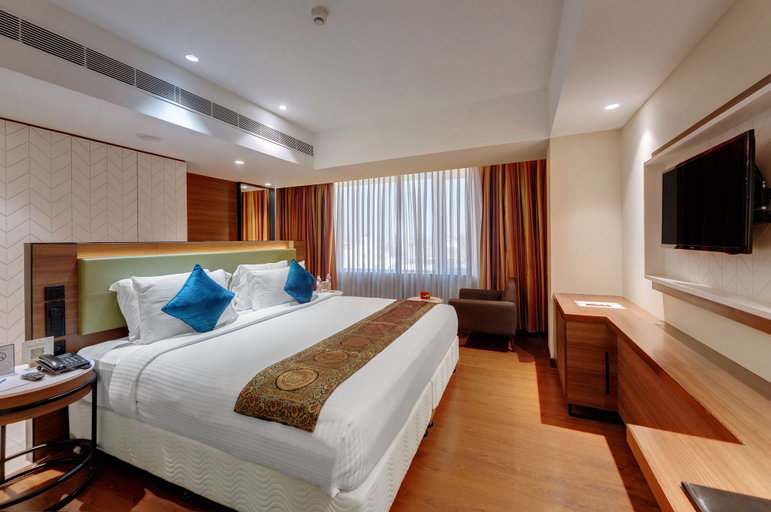 Bedroom 3, Amarpreet, Chhatrapati Sambhajinagar - AM Hotel Kollection, Aurangabad