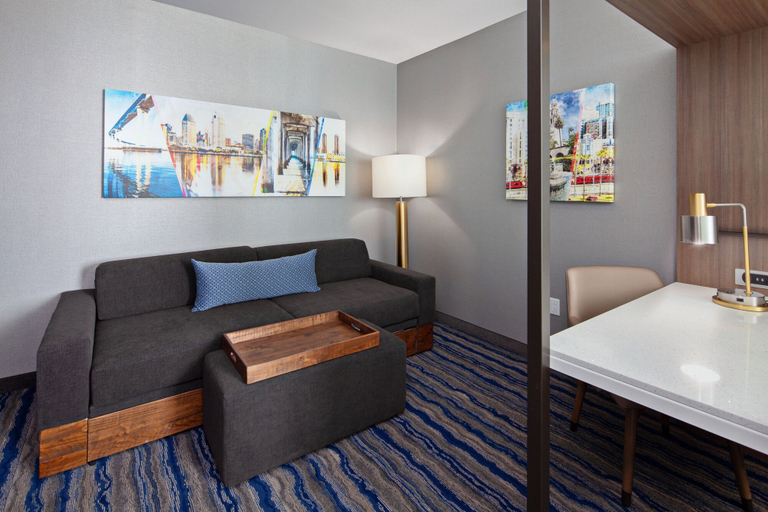 Bedroom 3, SpringHill Suites by Marriott Escondido Downtown, San Diego