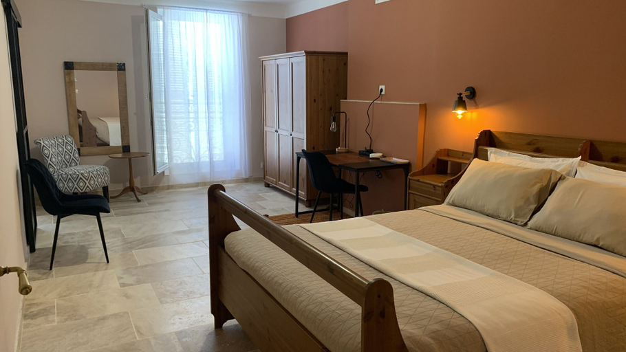 Bedroom 3, Logis de la Foulerie, Aude