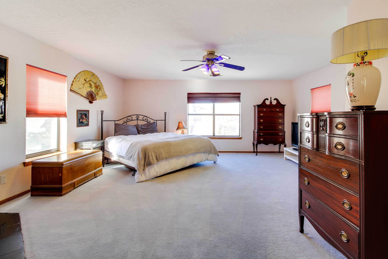 Bedroom 2, Albuquerque Home with Spacious Yard and Fire Pit!, Bernalillo