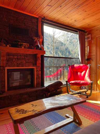 Living area 2, Ayder Alinoğlu Bungalov, Çamlıhemşin
