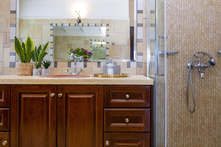 Bathroom 4, Solaris Methea Villa Kassiopi Corfu, Ionian Islands
