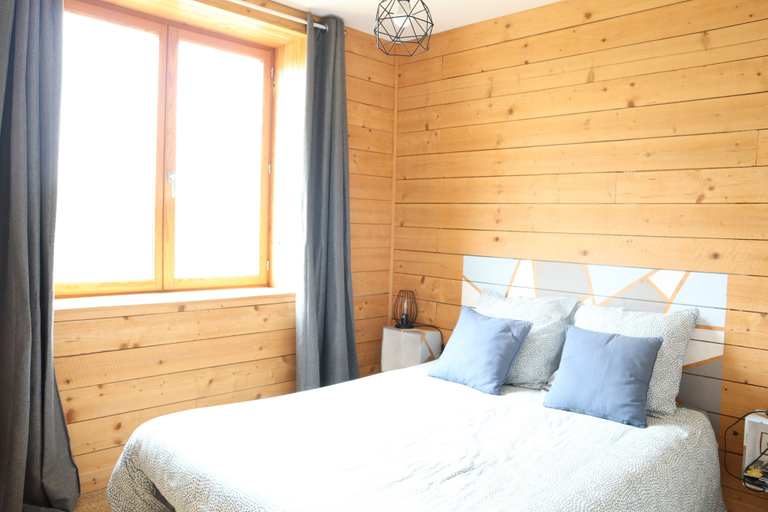 Bedroom 3, Maison Écologique en Paille, Loir-et-Cher