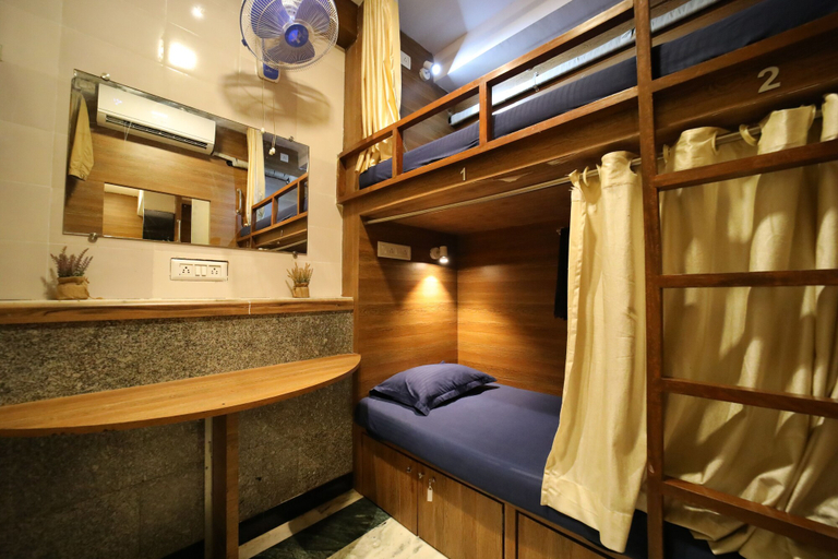 Bedroom 4, MAPLE THE HUBZ-Hostel, Mumbai Suburban