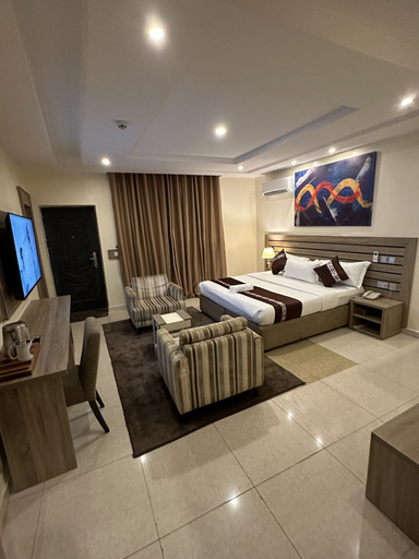 Bedroom 2, Moz One Executive Guest Rooms-Tourggourt, AbujaMun