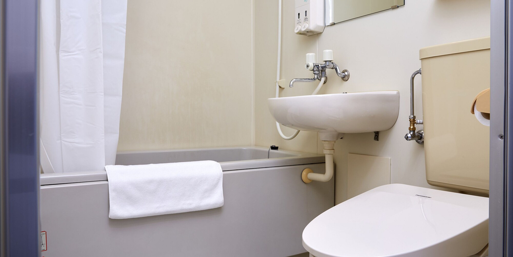 Bathroom 3, Ocean View in Kibogaoka, Onna