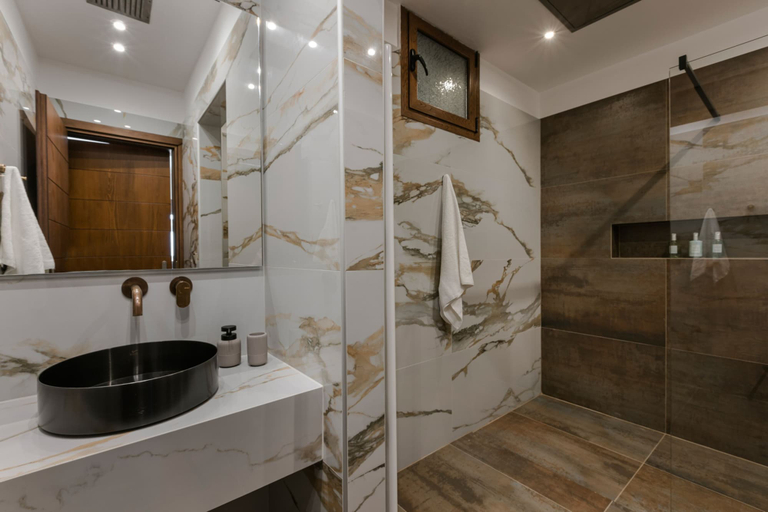 Bathroom 3, Luxury Villa Karmaniolos Fiskardo Kefalonia, Ionian Islands