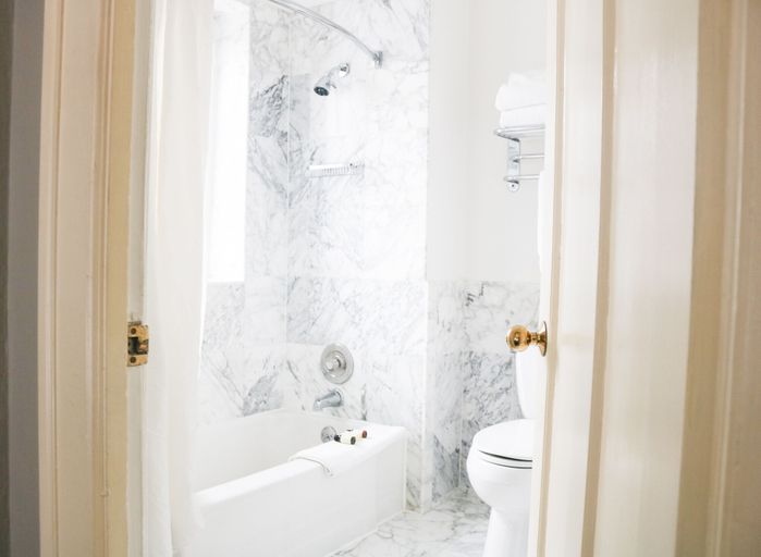 Bathroom 5, Hotel Sorrento, Seattle