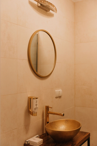 Bathroom 3, Kamieniczka Palladium, Gdańsk City