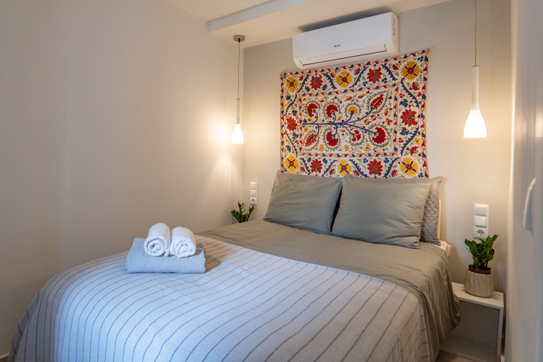 Bedroom 2, Captivating 1-bed Apartment in Kerkira, Ionian Islands