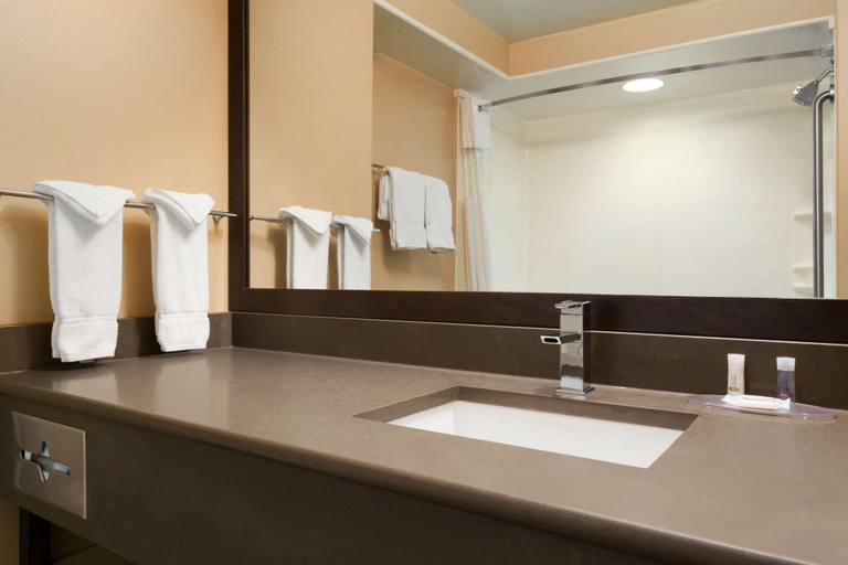 Bathroom 4, Days Inn & Suites by Wyndham Brandon, Division No. 7