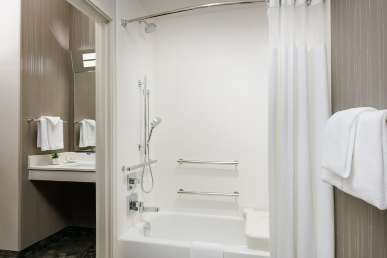 Bathroom 5, Courtyard By Marriott Dallas - Lewisville, Denton