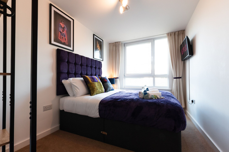 Bedroom 2, Smart Apartments - Empress Heights, Southampton