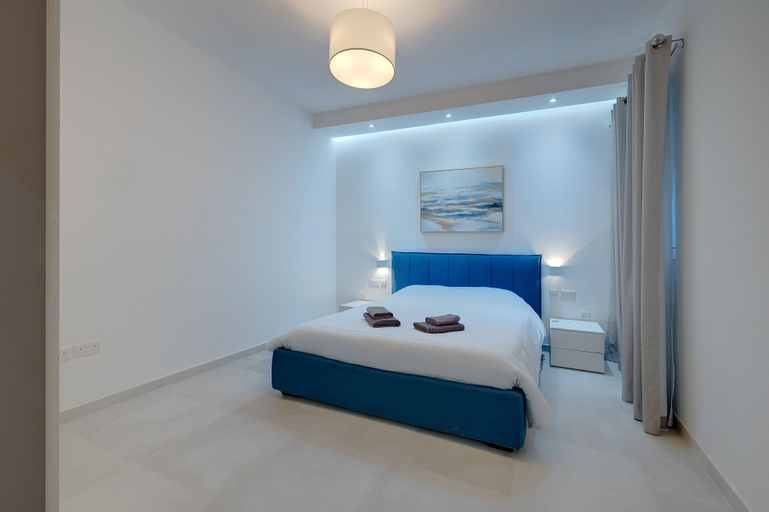 Bedroom 3, Deluxe Apartment With Valletta and Harbour Views
