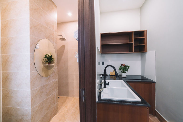 Bathroom 4, Green Eco Hotel Dalat, Đà Lạt