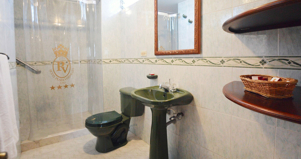 Bathroom 4, Hotel Plaza Versalles, Santiago de Cali