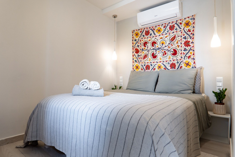 Bedroom 3, Captivating 1-bed Apartment in Kerkira, Ionian Islands
