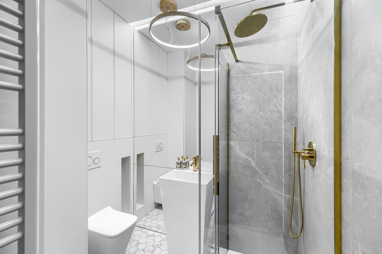 Bathroom 3, MARGI Ariela Apartment, Szczecin