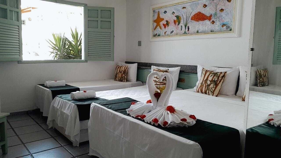 Bedroom 2, Hotel Porto Verde, Porto Seguro