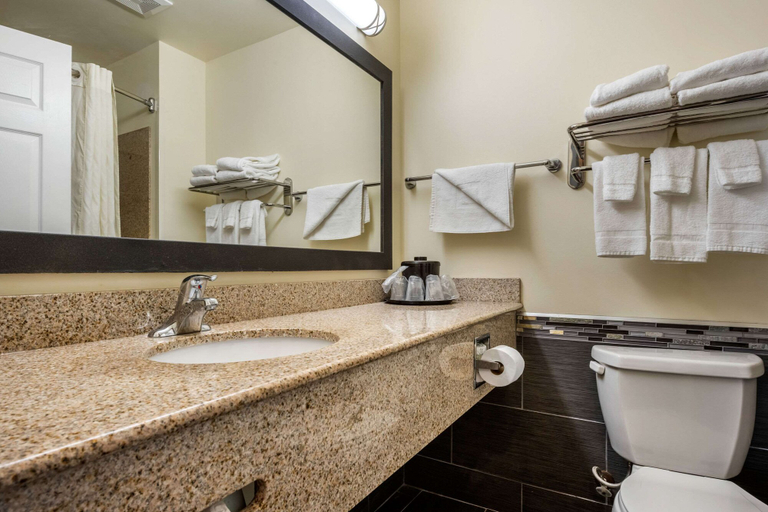 Bathroom 4, MainStay Suites Grantville - Hershey North, Dauphin