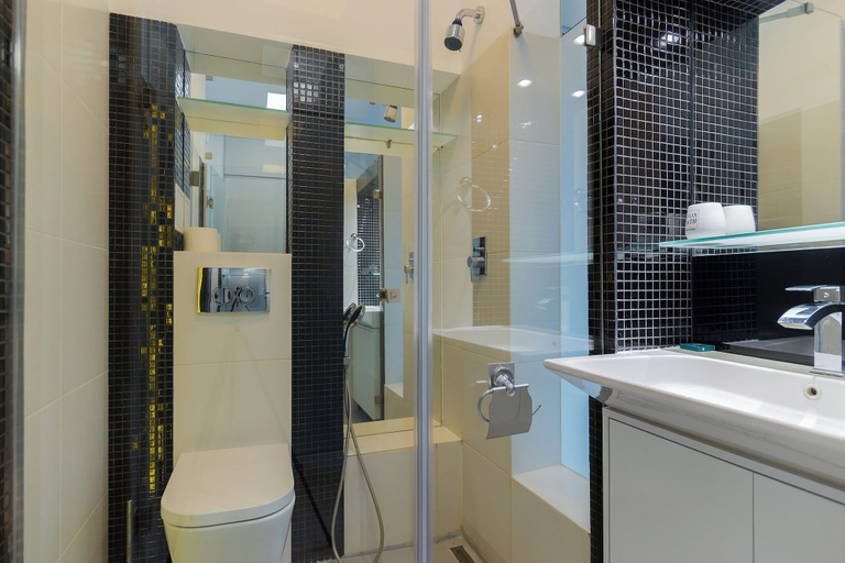 Bathroom, ShortStayPoland Kaliska B132, Warsaw