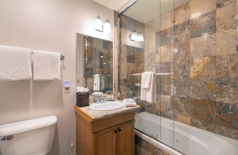 Bathroom 2, Bear Creek Lodge by Alpine Lodging Telluride, San Miguel