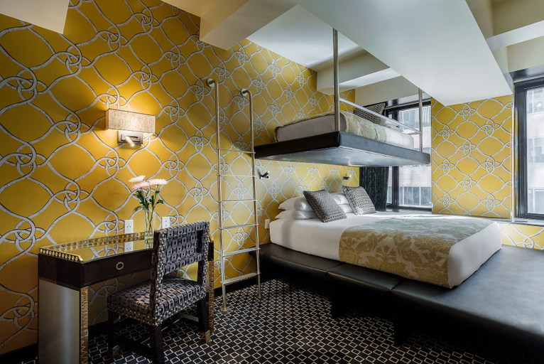 Bedroom 3, 45 Times Square Hotel, New York