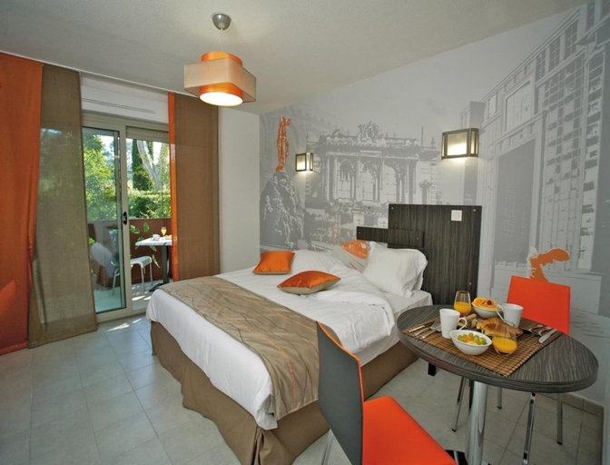Bedroom 2, Lagrange Apart'HOTEL Montpellier Millénaire, Hérault