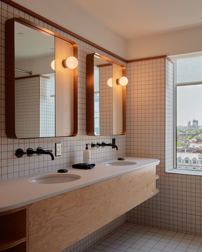 Bathroom 5, Ace Hotel Toronto, Toronto