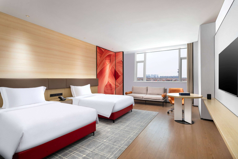 Bedroom 3, Ramada By Wyndham Huzhou Wuxing, Huzhou