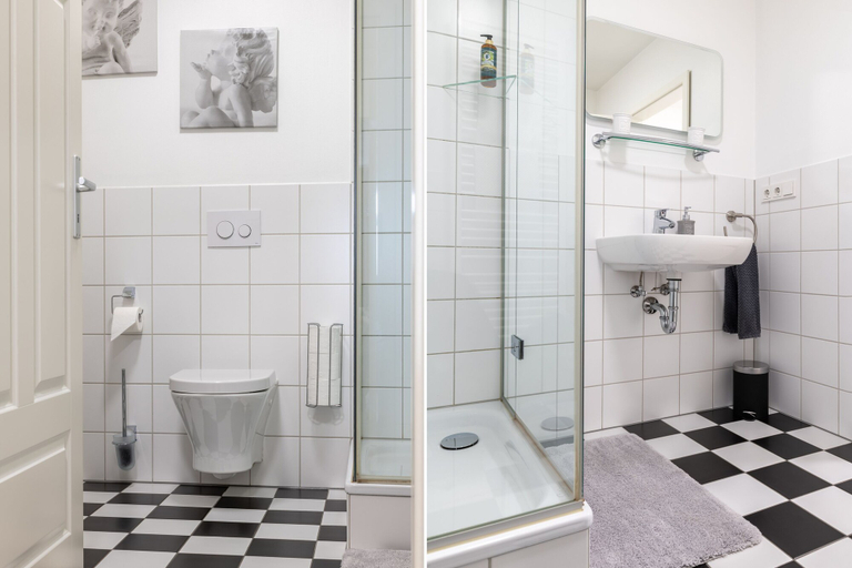 Bathroom 3, Brauereigasthof Flair-Hotel Sperber-Bräu, Amberg-Sulzbach