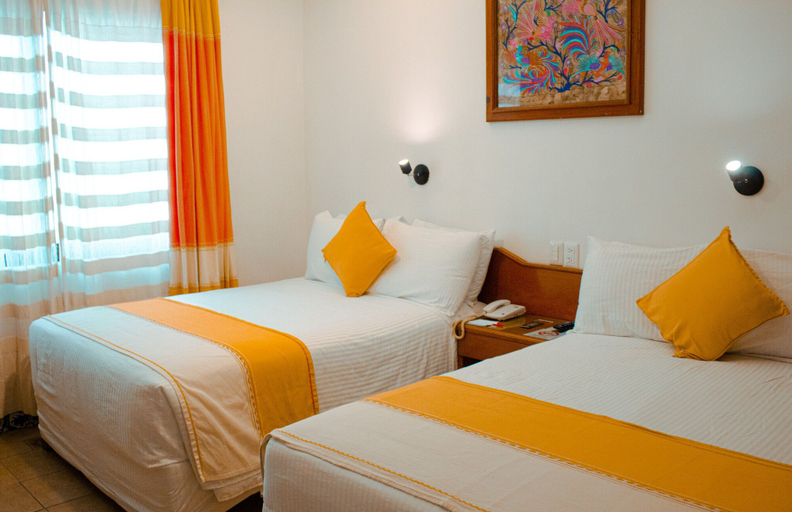 Bedroom 4, Hotel Oaxaca Real, Del Centro