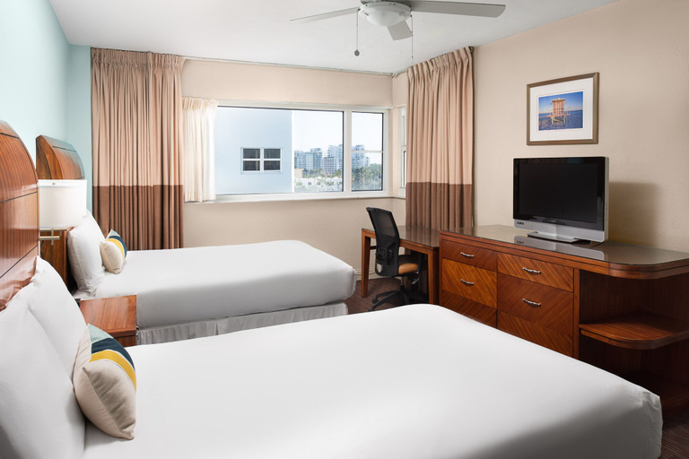 Bedroom 3, Sherry Frontenac Oceanfront Hotel, Miami-Dade