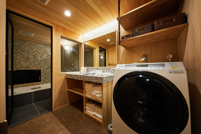 Bathroom 4, Gion Shirakawa no Yado, Kyoto