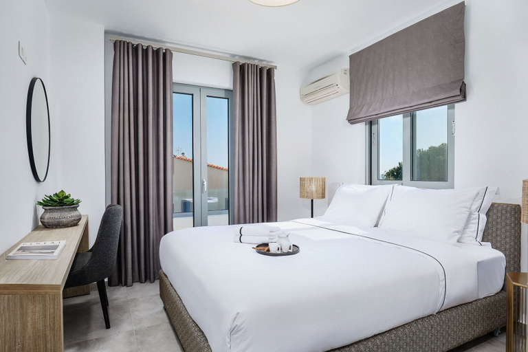 Bedroom 3, Quattro Suites, Peloponnese