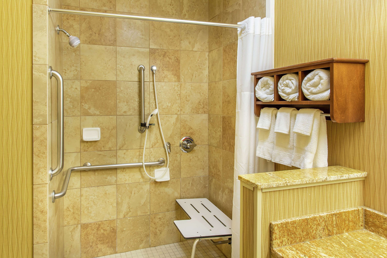 Bathroom 4, Hampton Inn Minneapolis/Burnsville, Dakota