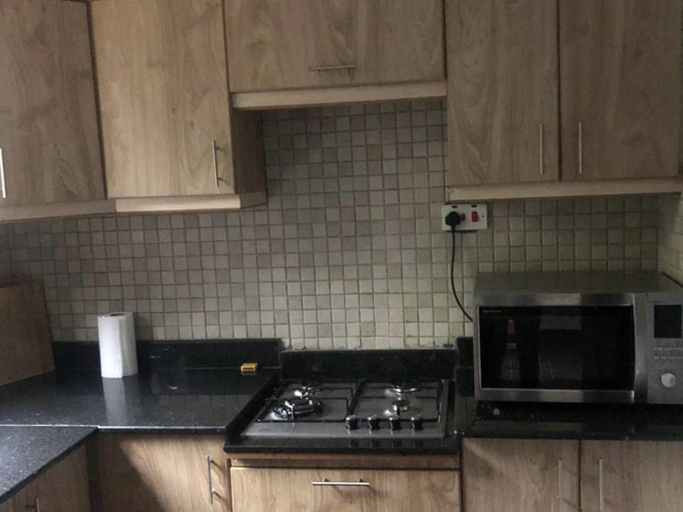 Private kitchen 5, Immaculate 1-bed Apartment in Riverside Drive, Dagoretti North