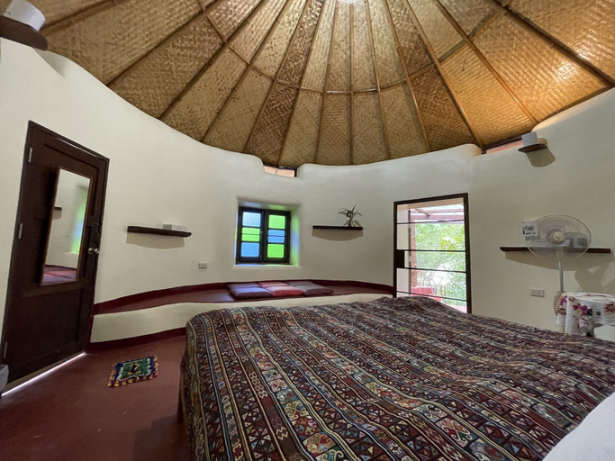 Bedroom 2, Chiang Dao Roundhouses, Chiang Dao