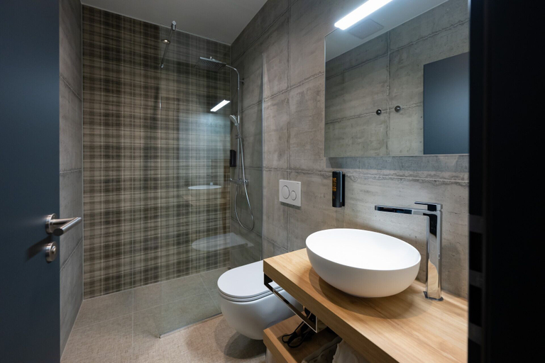 Bathroom 4, 6532 Smart Hotel - Self check-in, Bellinzona