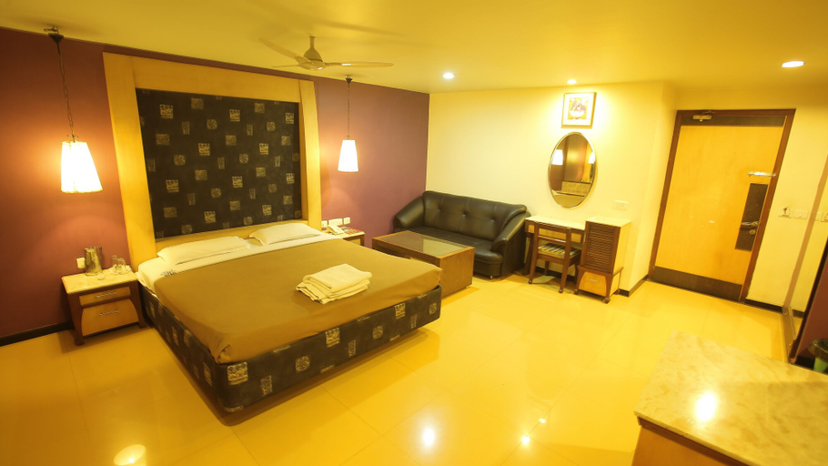 Bedroom 3, Hotel Vijayetha, Kanniyakumari