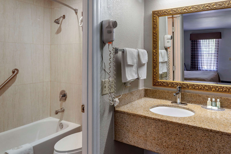 Bathroom 3, Quality Inn Covington, Newton