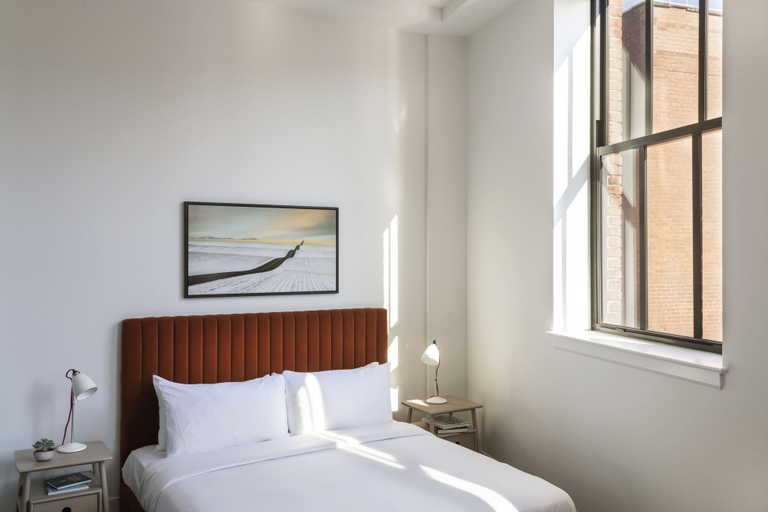Bedroom 2, ROOST Cleveland, Cuyahoga