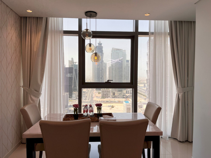 Room 5, Elegant 2 BHK Paramount Tower City View, Dubai