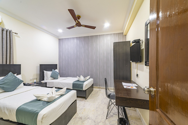 Bedroom 3, Hotel Athome & Serviced Apartments by Deccan Serai Hotels, Hyderabad