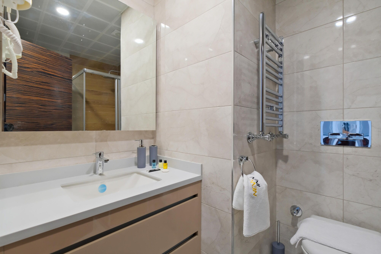 Bathroom 3, Air Başakşehir Residence by NewInn, Basaksehir