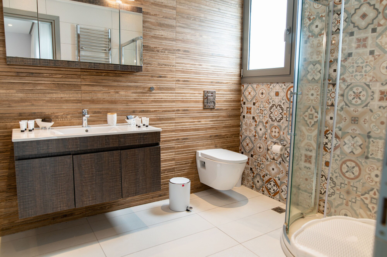 Bathroom 4, beach deluxe house, South Aegean