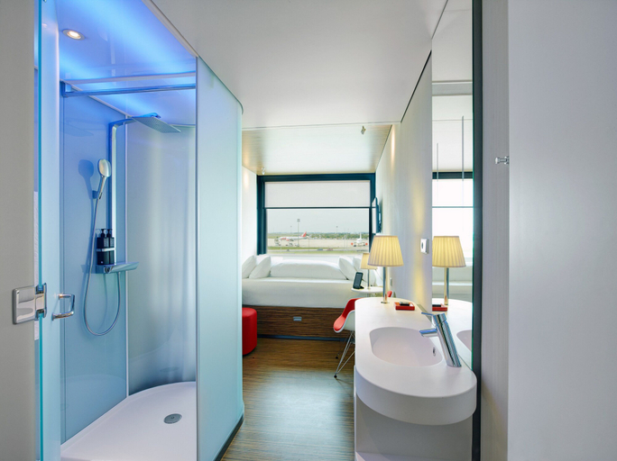 Bathroom 3, citizenM Paris Charles de Gaulle Airport, Seine-Saint-Denis
