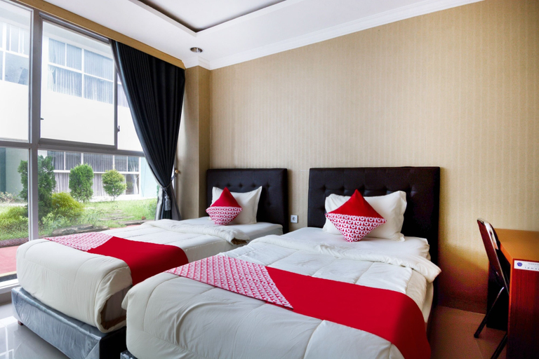 Bedroom 4, Collection O 3431 Hotel Alpha Bandara, Palembang