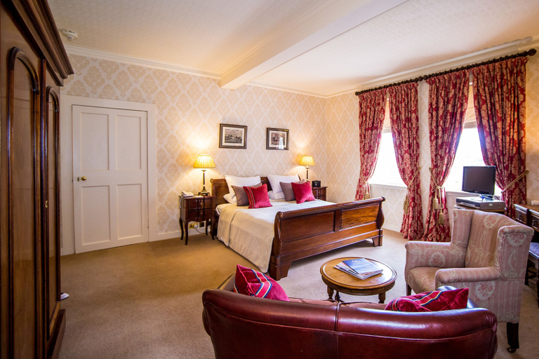 Bedroom 3, Knockinaam Lodge, Dumfries and Galloway